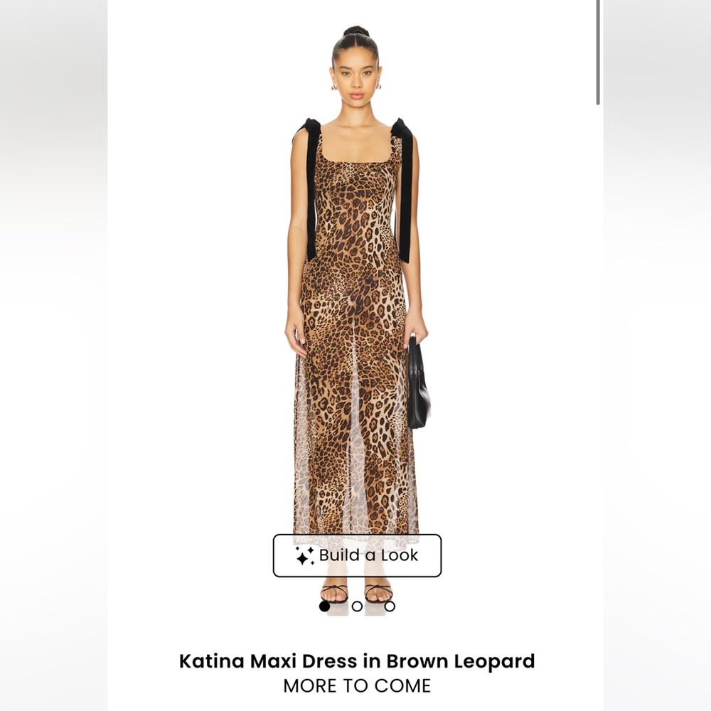 Katina Leopard Maxi Dress